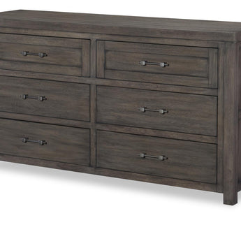 Bunkhouse - Dresser - Aged Barnwood