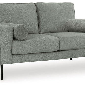 Hazela - Loveseat - Charcoal