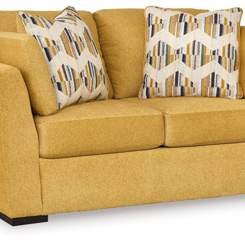 Keerwick - Loveseat - Sunflower