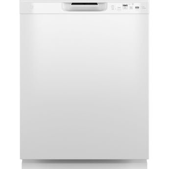 GE 24" Built-in Dishwasher, White - GDF535PGRWW