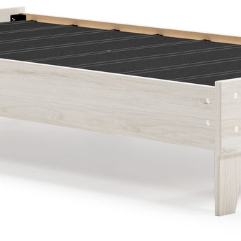 Socalle - Twin Platform Bed - Light Natural