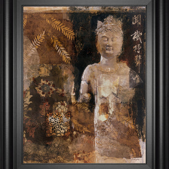 Inner Chi III By Douglas - Framed Print Wall Art - Gold