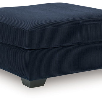 SimpleJoy - Oversized Accent Ottoman - Navy