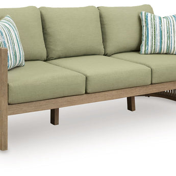 Serena Shores - Sofá con cojín - Beige/Verde