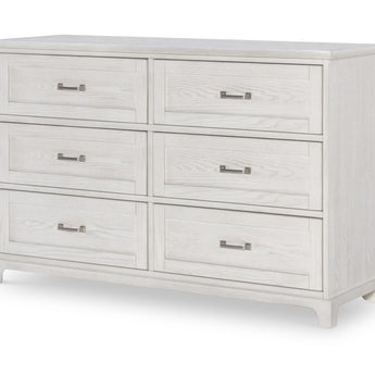 Ashton - 6 Drawer Dresser - Bleached Linen