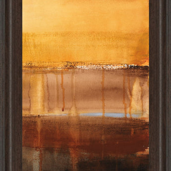 Autumn Glows Il By Lanie Loreth - Framed Print Wall Art - Orange