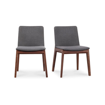 Deco - Dining Chair (Set of 2) - Dark Gray