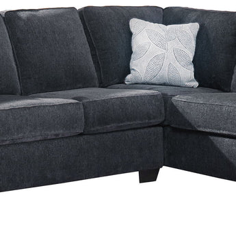 Altari - Right Arm Facing Corner Chaise With Sleeper 2 Pc Sectional - Slate