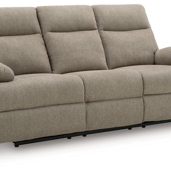Side-Swipe - Sofá reclinable con mesa abatible