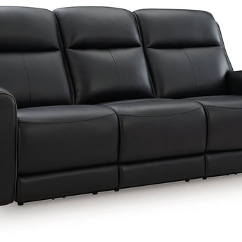 5Z-Comfort - Power Reclining Sofa With Adjustable Headrest - Onyx