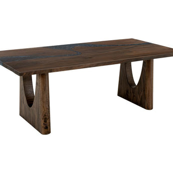 Zaphiro - Rectangular Table - Dark Brown