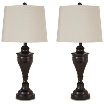 Darlita - Metal Table Lamp (Set of 2) - Bronze Finish