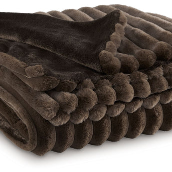 Alsonwell - Throw (Set of 3) - Brown