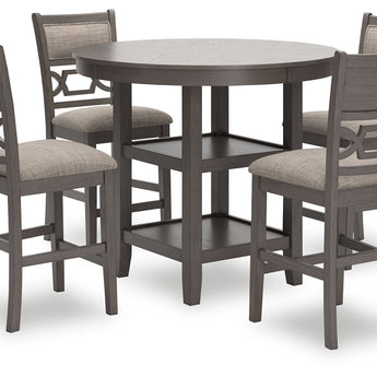 Wrenning - Drm Counter Table Set (Set of 5) - Gray