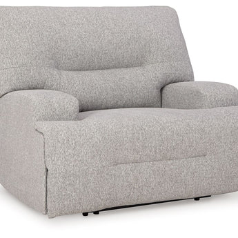 Acklen Place - Wide Seat Power Recliner - Pewter