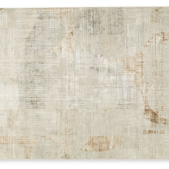Truward - 8' x 10' Rug - Linen / Gray / Caramel