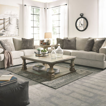 Soletren - 2 Pc. - Sofa, Loveseat - Stone