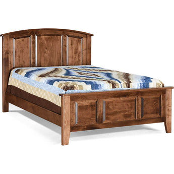 Carson Arched Panel King Bed