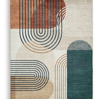 Farrendale - 5' x 7' Washable Rug - Multi
