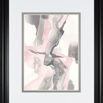 Blushing Grey I By Chris Paschke - Pink