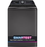 GE Profile 5.3 Top Load Washer, Agitator, Diamond Gray - PTW705BPTDG