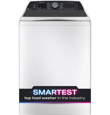 GE Profile 5.3 Top Load Washer, Infusor, White - PTW700BSTWS