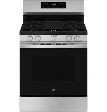GE 30" Freestanding Gas Range, Stainless Steel - GGF600AVSS