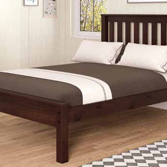 Donco Kids Contempo Panel Bed Full Size Bed in Dark Cappuccino