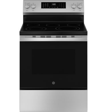 GE 30" Freestanding Electric Range, Stainless Steel - GRF600AVSS