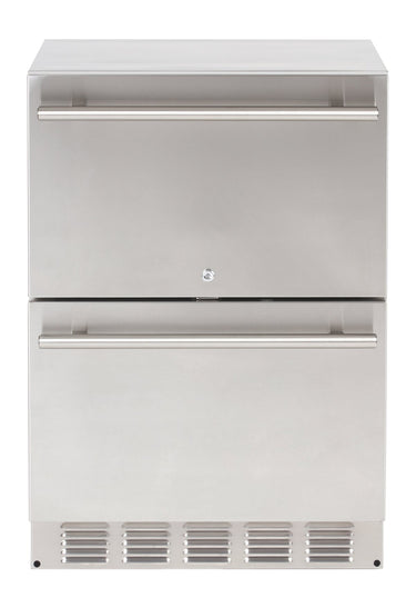 Sapphire 24" Refrigerator Drawers, Series 5, S.S - SRD24SS