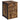 Estrella - 3-Drawer File Cabinet - Antique Nutmeg And Gunmetal