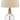 Clayleigh - Clear / Brown - Glass Table Lamp (Set of 2)