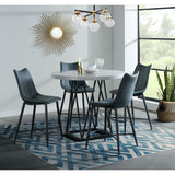 Riko Round Counter Height Dining Table White - detail