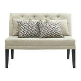 Maddox Loveseat With Five Pillows Beige - detail