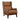 Buckman - Accent Chair - Brown / Glossy Black