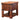 Parota - Chairside Table - Cinnamon Brown