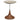 Alicia - Round Marble Top Side Table - Antique White