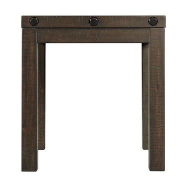 Colorado Occasional End Table With Usb/Power Charcoal - alternate view
