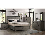 Wade 5-Drawer Gentlemen Chest Black Finish - alternate view