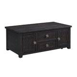 Kendyl 2 Piece Occasional Table Set Coffee Table & End Table Espresso - alternate view