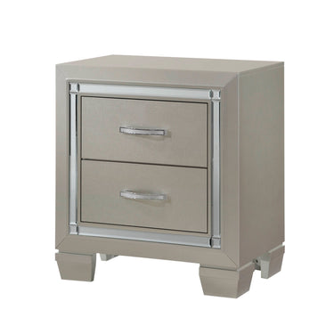 Platinum Youth Nightstand Сhampagne - Nightstands at Quality Home Furniture Mesquite