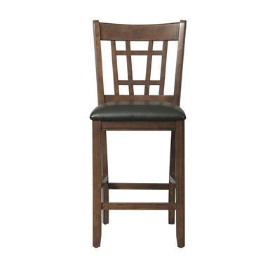 Max Pub Side Chair (Set of 2) Walnut - detail