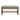 Grayson - Counter Storage Bench With Nailhead - Dark Brown