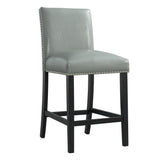 Francesca 5 Piece Square Counter Dining Set (Table & Four Chairs) White Marble - image 4 of 4