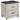 Darborn - Gray / Brown - Two Drawer Night Stand