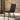 Hosmer - Side Chair (Set of 2) - Black Top Grain Leather & Antique Black