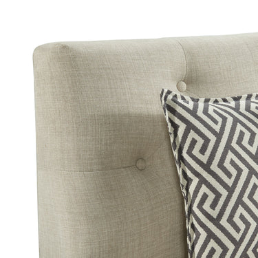 Maddox Loveseat With Five Pillows Beige - image 4 of 4