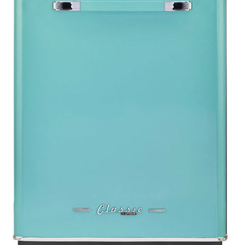 Classic Retro 24" Dishwasher, Ocean Mist Turquoise - UGP-24CRDWT