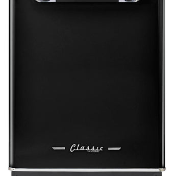 Classic Retro 24" Dishwasher, Midnight Black - UGP-24CRDWB