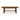 Mikoshi - Dining Table Small - Brown